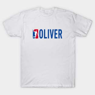 Oliver NBA Basketball Custom Player Your Name T-Shirt T-Shirt